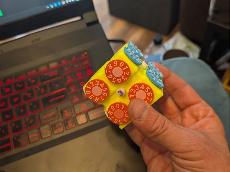 16 Digit Counter - Anywhere from 1 to 16 digits