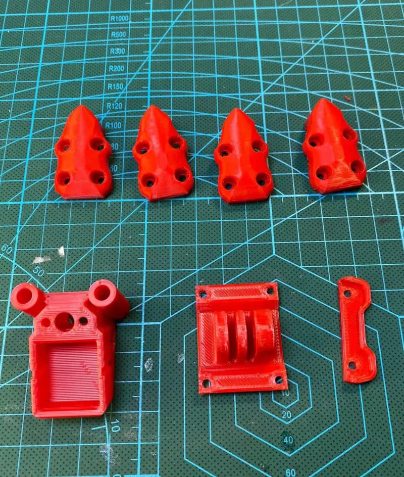 GEPRC Mark5  格普马克5机架3D打印文件