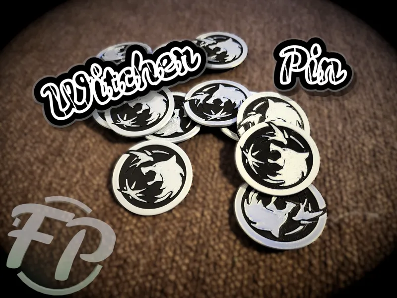 The Witcher-Inspired Medallion Pin