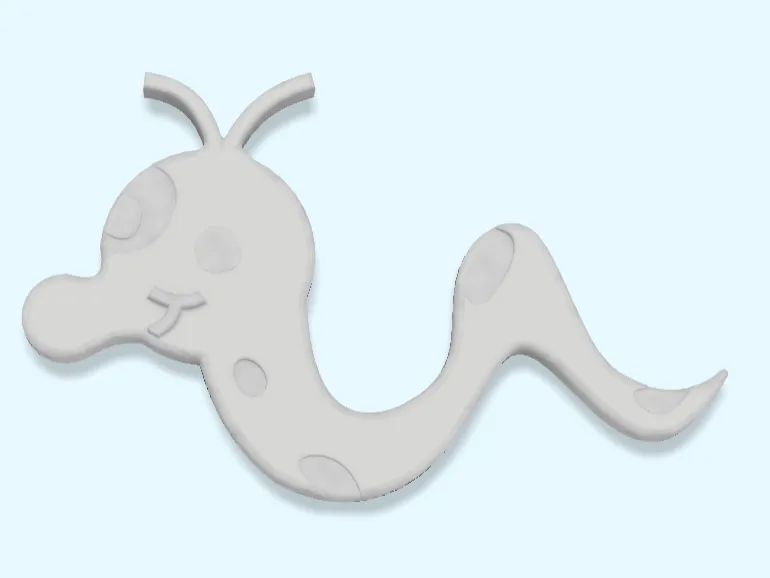 Kawaii Wurm