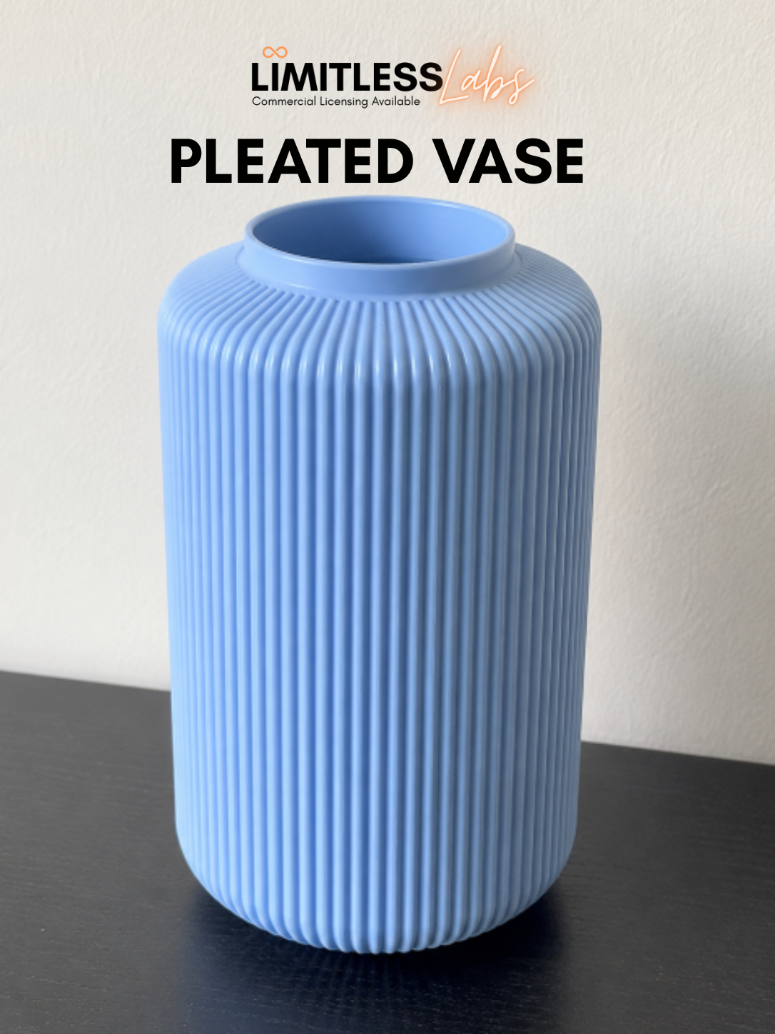 Miniatura 2 do modelo 3D Pleated Vase