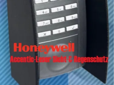 Honeywell Accentic-Leser Sichtschutz Regenschutz