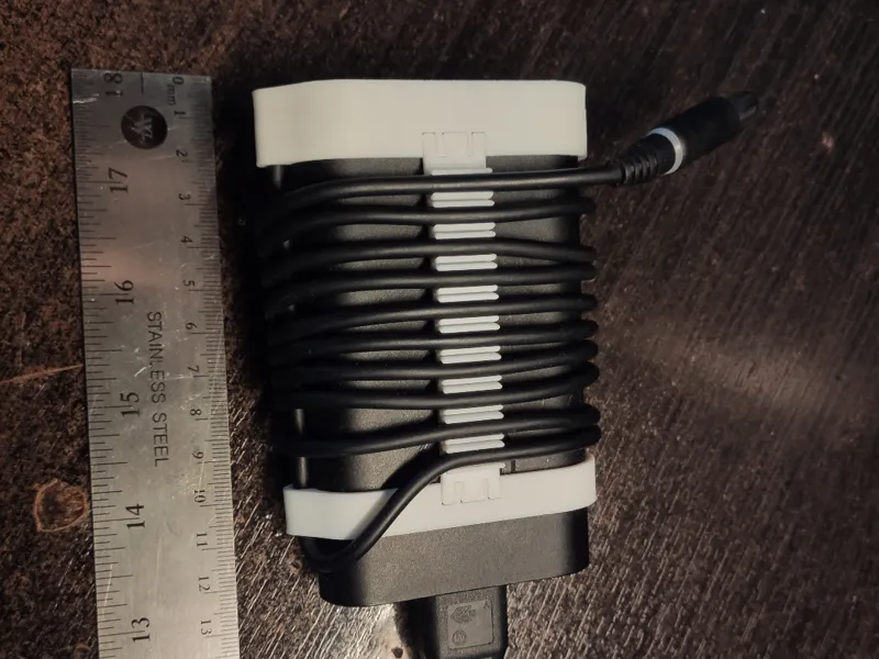 dell latitude power brick cable holder