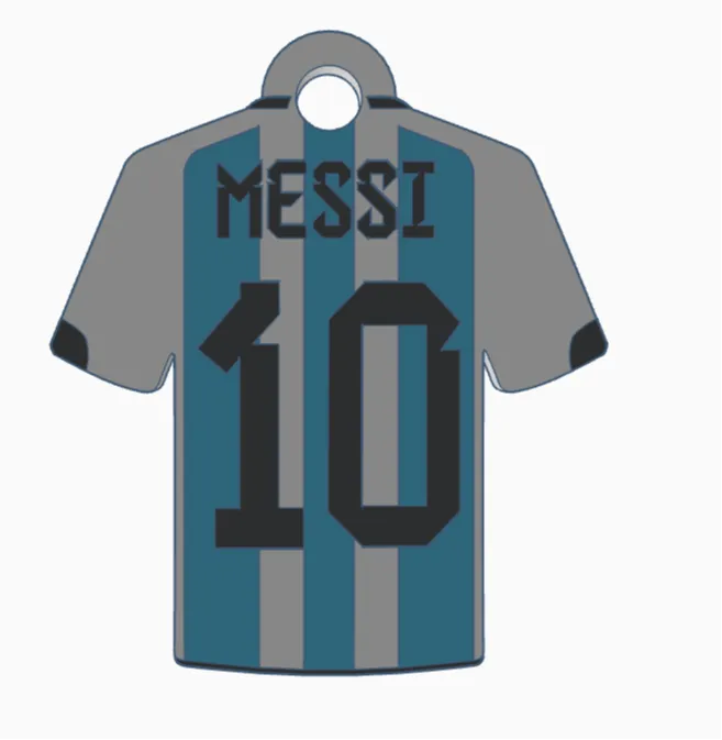 Llavero / Keychain Messi 10 Argentina 