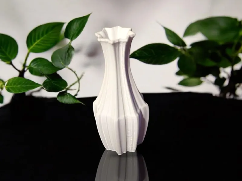 Fluted Vase (No Supports)