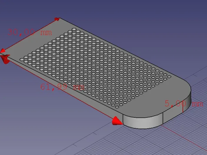 Flacher Türstopper