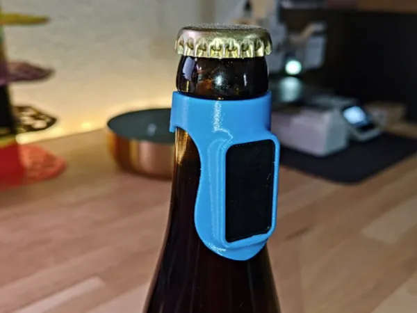 Pince à bière avec étiquette personnalisable