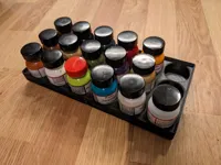 Porte-flacons Gridfinity pour peintures Angelus — photo 2