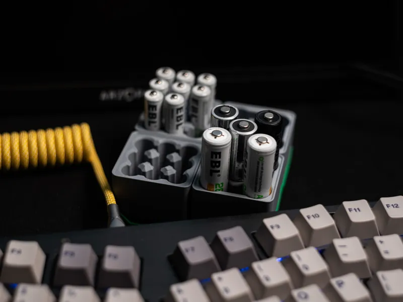 AA and AAA Battery Storage - Gridfinity