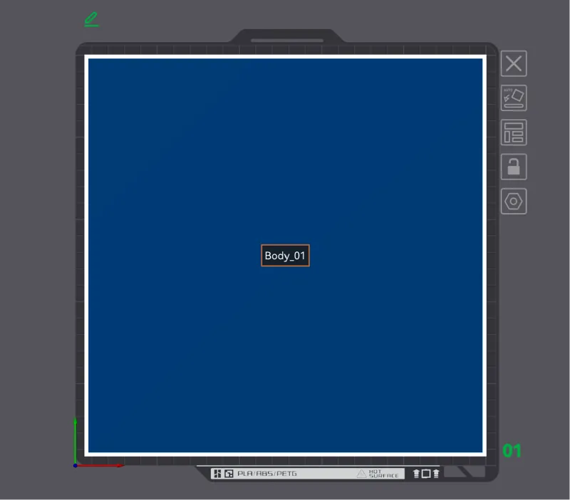 Bed leveling test