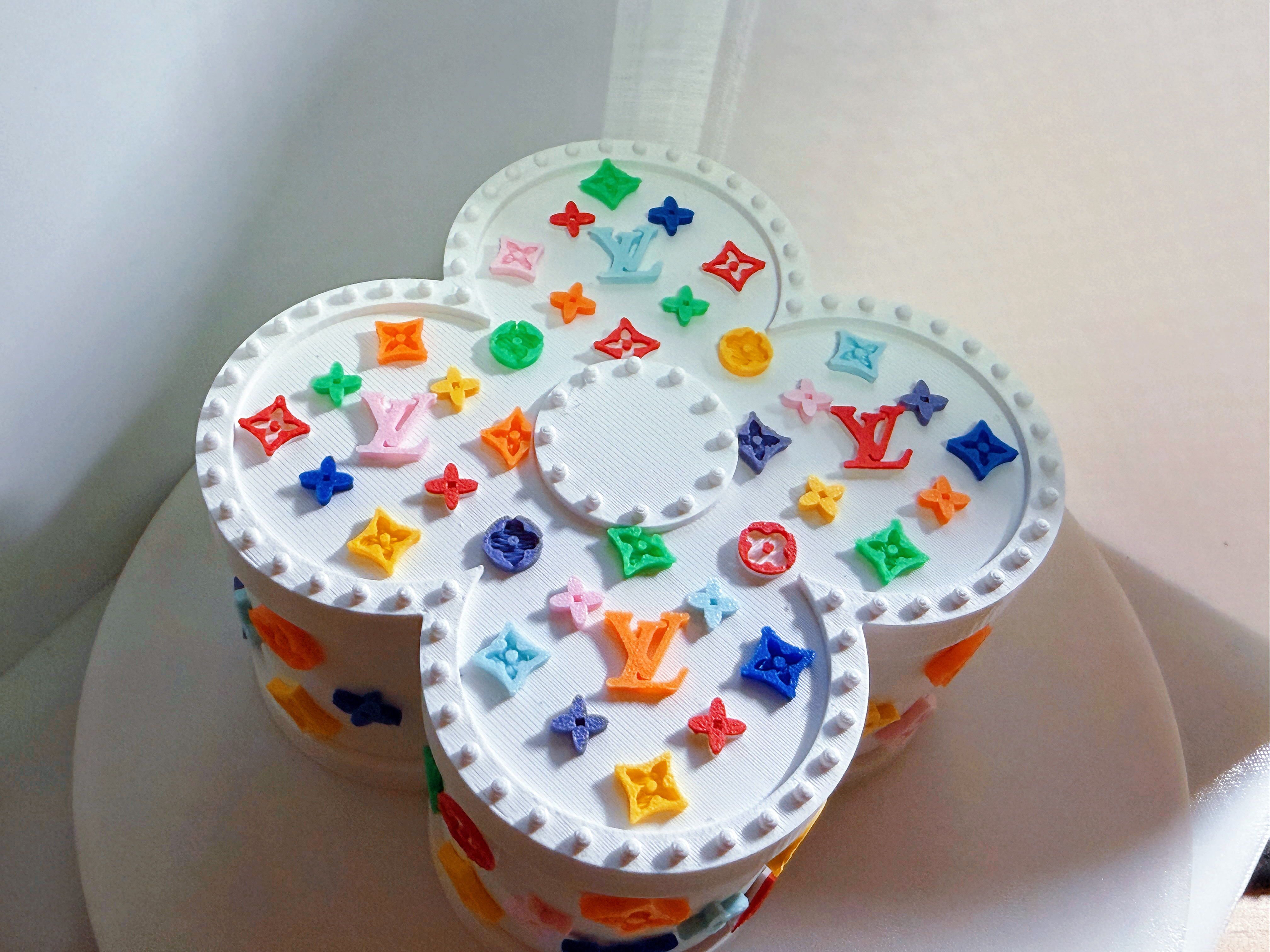 Miniatura 6 do modelo 3D 首饰盒储物盒收纳盒lv驴家 BloomingBox