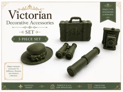 Victorian Travel & Exploration Set – 5 Miniatures