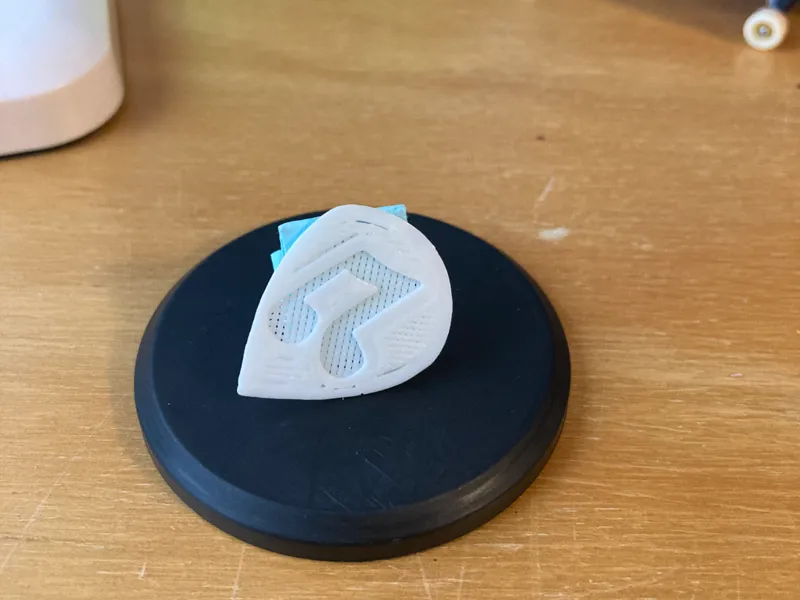 Guitar Pick (w music notes)