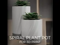 Spiral Plant Pot