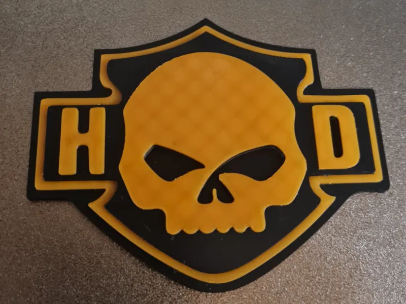 2 Colors Harley Davidson 
