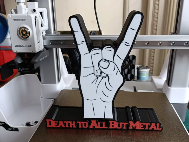 Metal Horns Lightbox