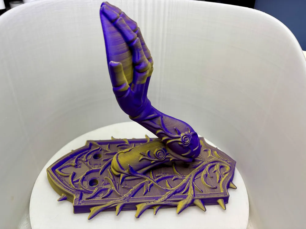 The Gothic Keeper Hand (Wall mount) - Free 3D Print Model - MakerWorld