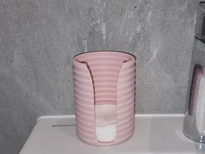 Wavy Cotton Pad holder