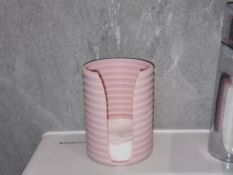 Wavy Cotton Pad holder