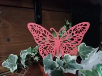 Topper papillon pour pot de fleurs — photo 1