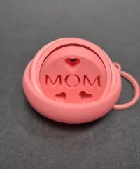 Porte-clés fidget MOM cœur gyroscopique — photo 3