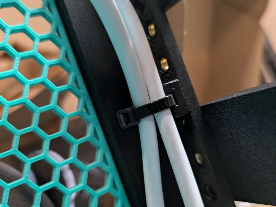 Lab Rax Server Rack Corner Cable Tie Management - Free 3D Print Model ...