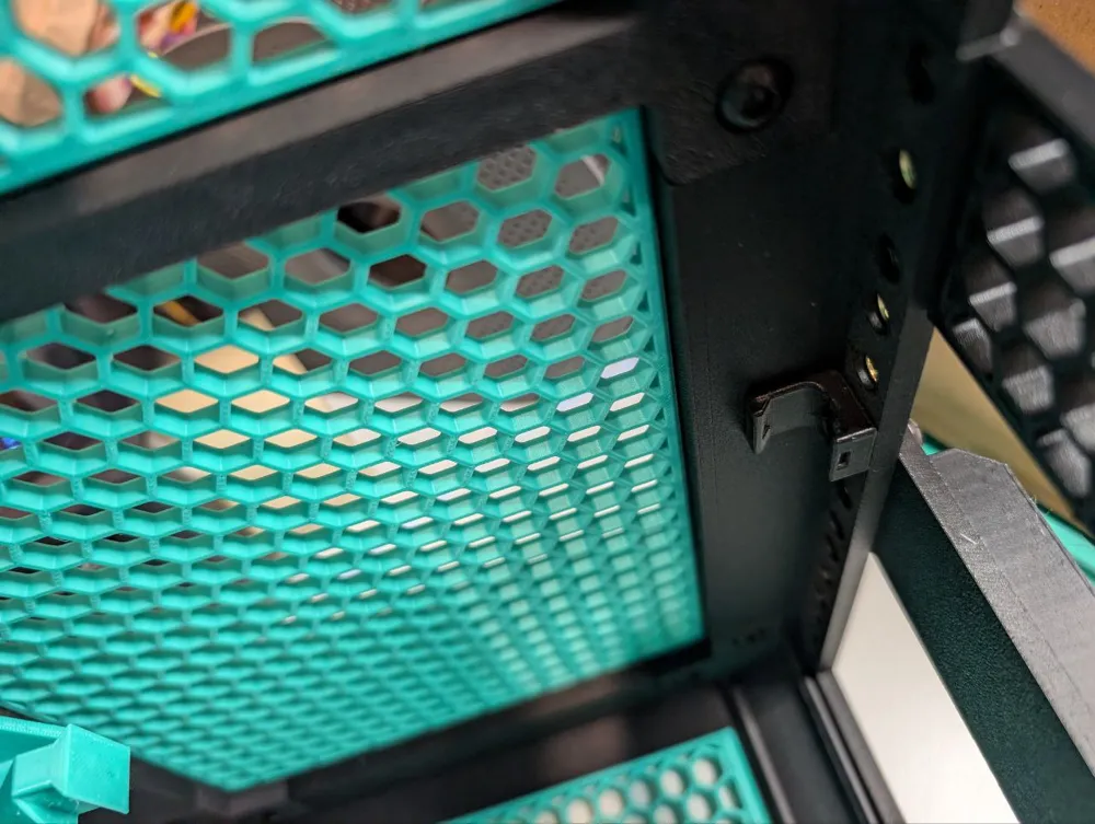 Lab Rax Server Rack Corner Cable Tie Management - Free 3D Print Model ...