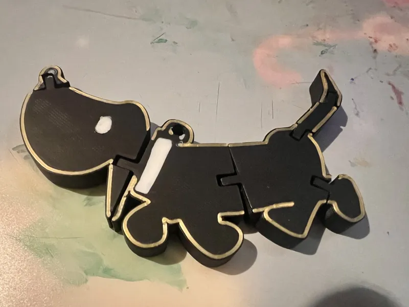 Flexi Takkie Keychain