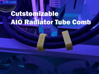 AIO Radiator Tube Comb