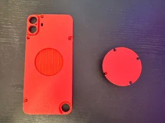 CMF case with cable holder
