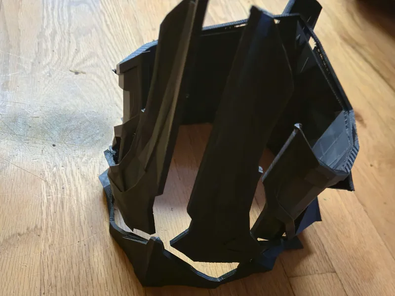 sauron helmet mesh remap and cleanup