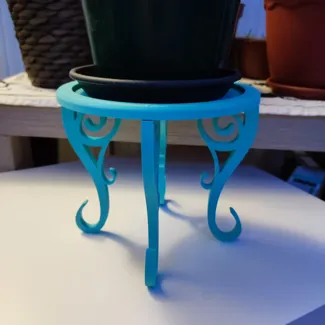 Retro Plant Stand 130mm