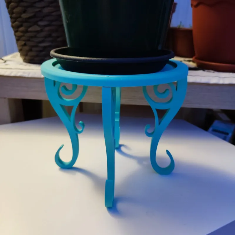 Retro Plant Stand 130mm