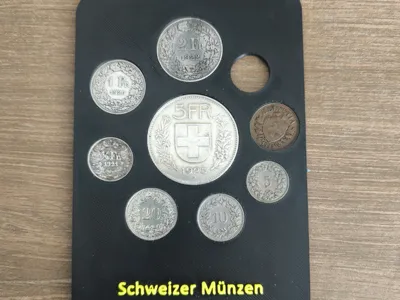 Swiss Coin Set Vintage Coins up to 1928