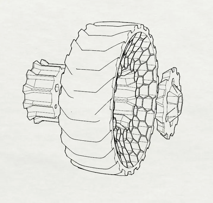 OpenRC 1:10 RC Truggy Rims AirLess