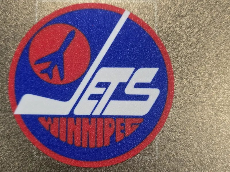 Jets Coaster set with Imprinted Holder