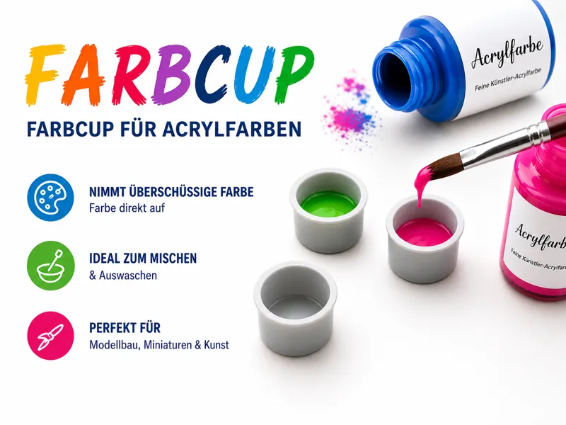 FARBCUP – Acrylic Paint Helper