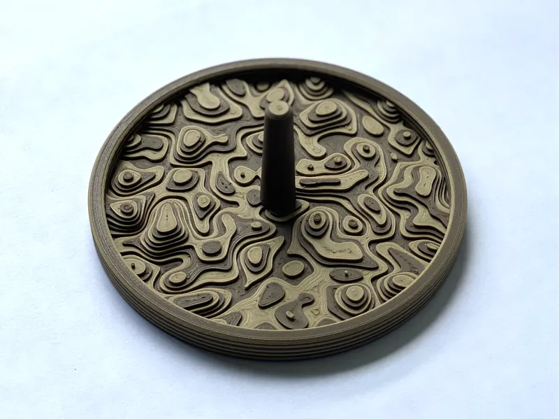Topo Ring Tray - Wood