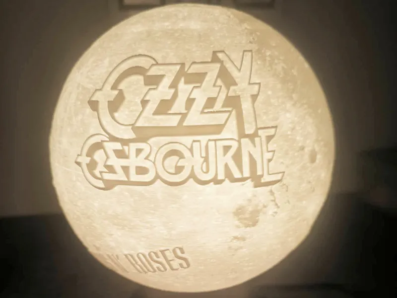 3d moon lamp lithophane