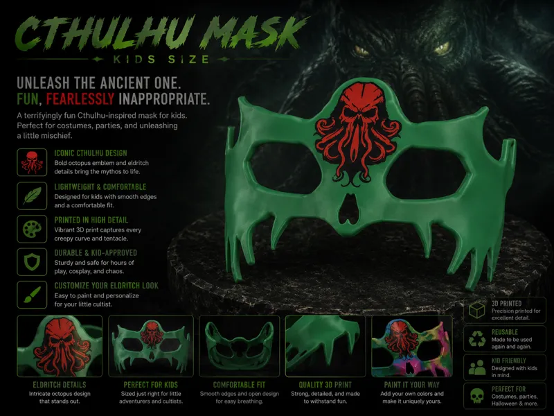 Cthulhu Mask