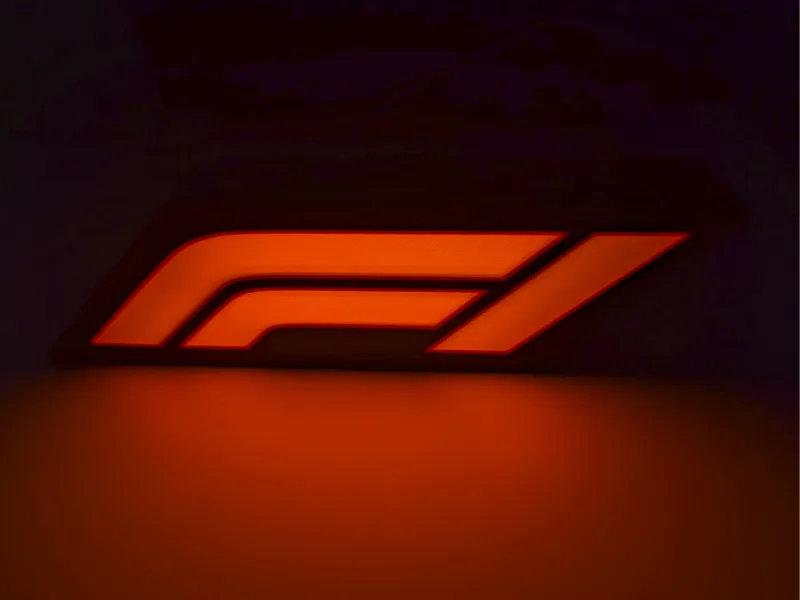 F1 Logo Led Lamp