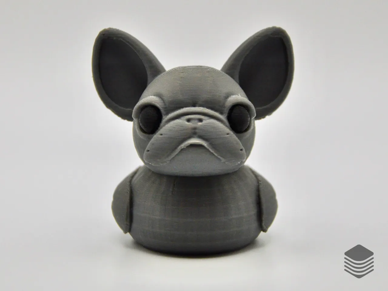 French Bulldog Duck view 2