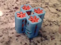 0.2mm layer, 2 walls, 0% infill