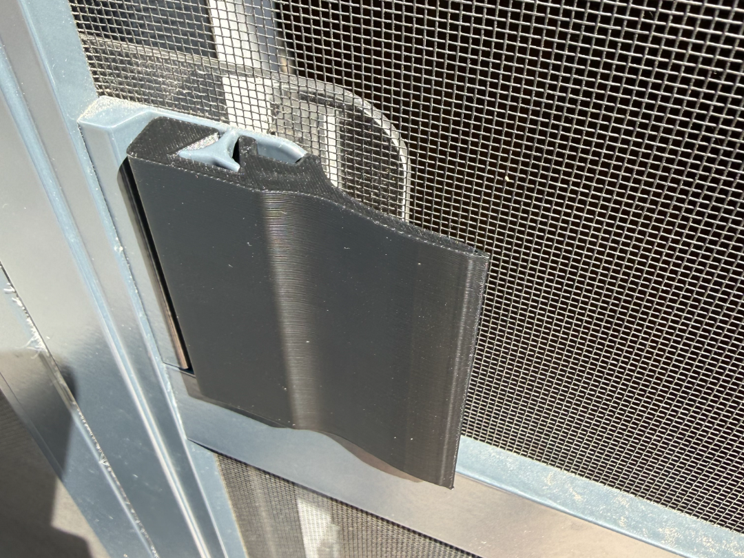 Griff für Fliegengitter Terassentür