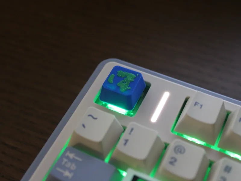 earth keycap 