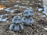 Figurines taupes mignonnes — photo 1