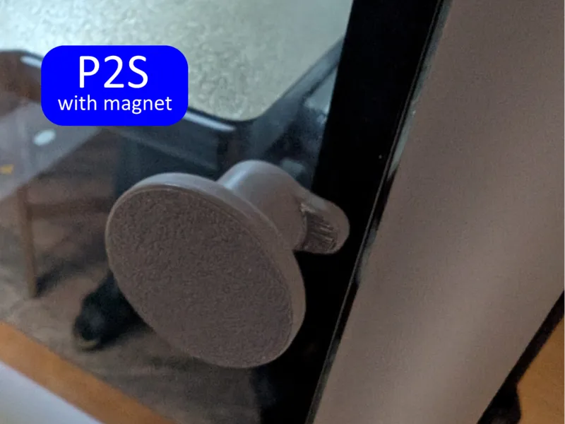 Knob for P2S with magnet