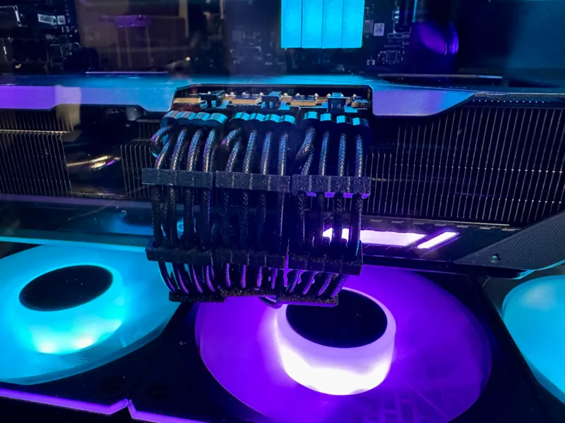 GPU Kabelkamm 8 Pin für NZXT C80 Netzteil