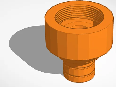 Adapter from 58mm to 32mm intex pool hose