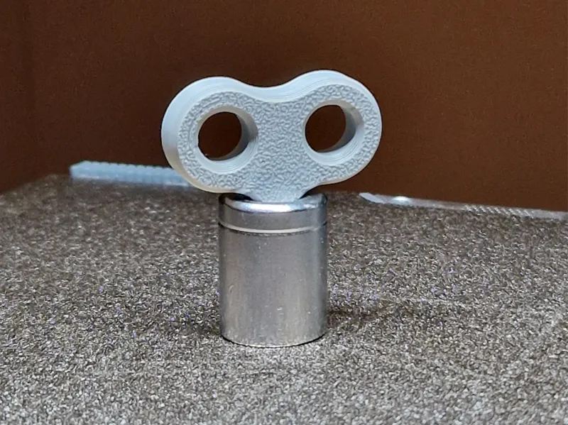 Mini Quarter Inch Square Drive for hand tightening